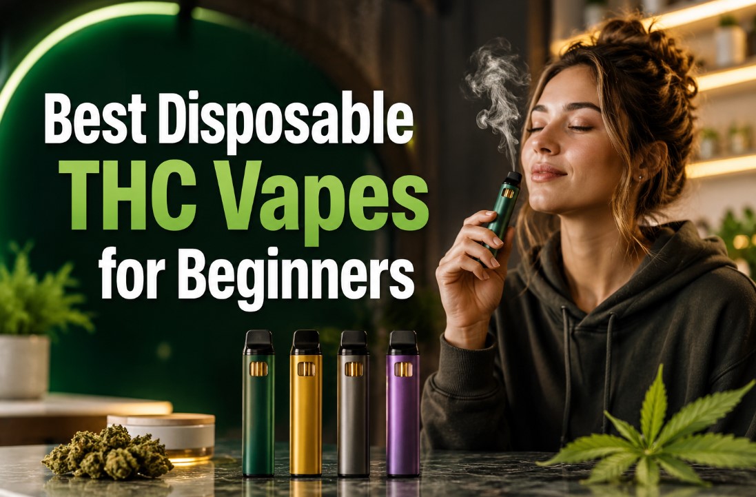 Best Disposable THC Vapes for Beginners Who Want Smooth & Easy Cannabis Experience