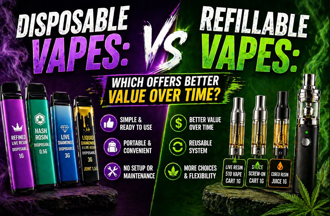 Disposable vs Refillable Vapes: Which Offers Better Value Over Time?