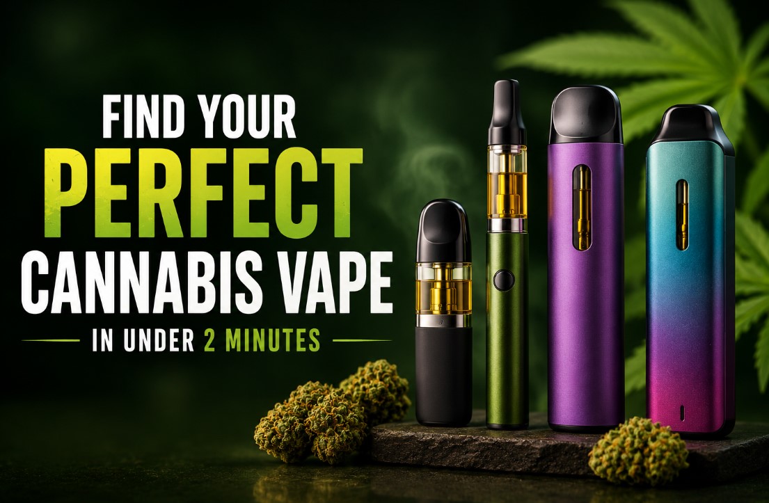Find Your Perfect Cannabis Vape in Under 2 Minutes