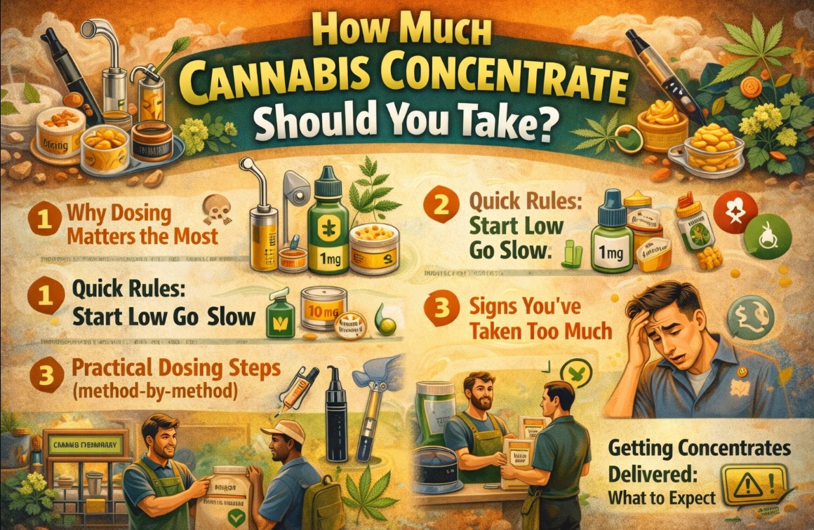 How Much Cannabis Concentrate Should You Take?