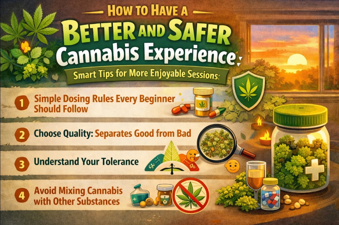 How to Have a Better and Safer Cannabis Experience: Smart Tips for More Enjoyable Sessions