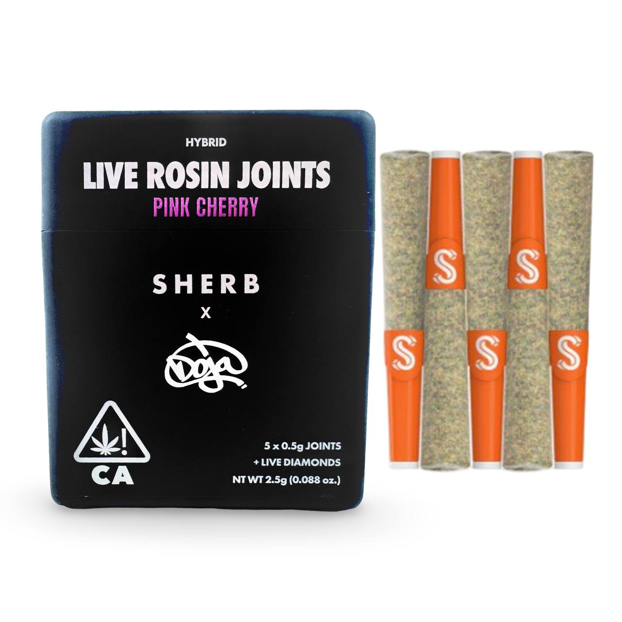 DOJA COLLAB Live Rosin Joints - (5 J's Per Pack x 0.5g ea)