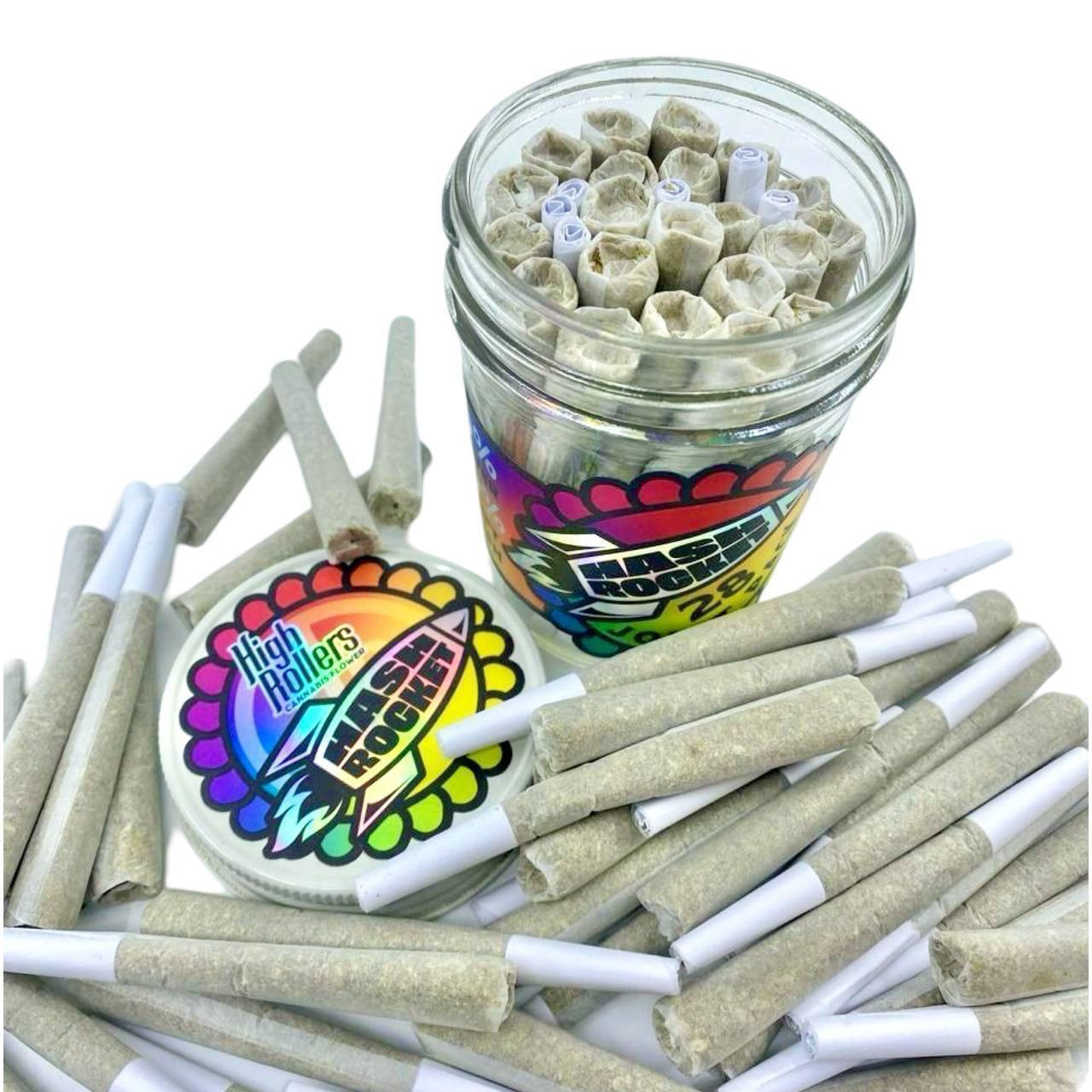 Hash Rocket - Hashish Infused - 28 Joints - 1oz