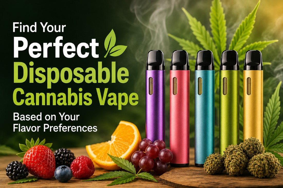 Find Your Perfect Disposable Cannabis Vape Based on Your Flavor Preferences