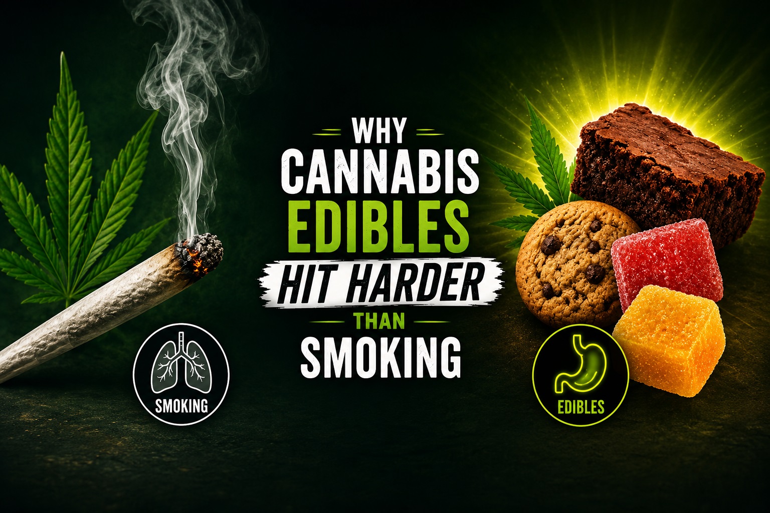 Why Cannabis Edibles Hit Harder Than Smoking and Last Way Longer than any Cannabis Product