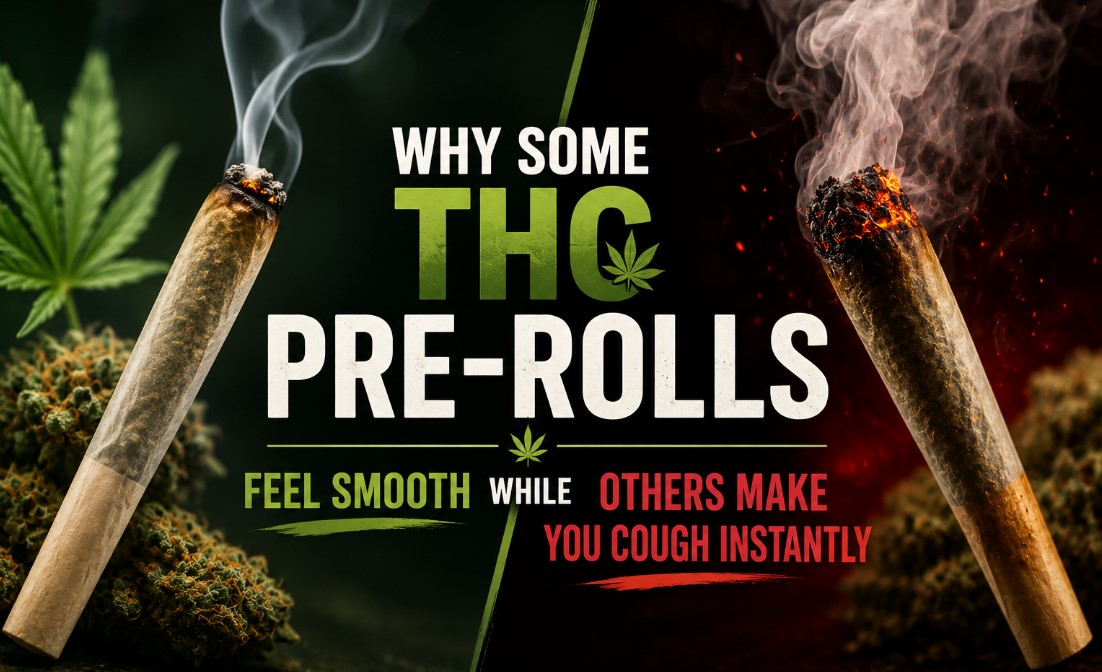 Why Some THC Pre-Rolls Feel Smooth While Others Make You Cough Instantly