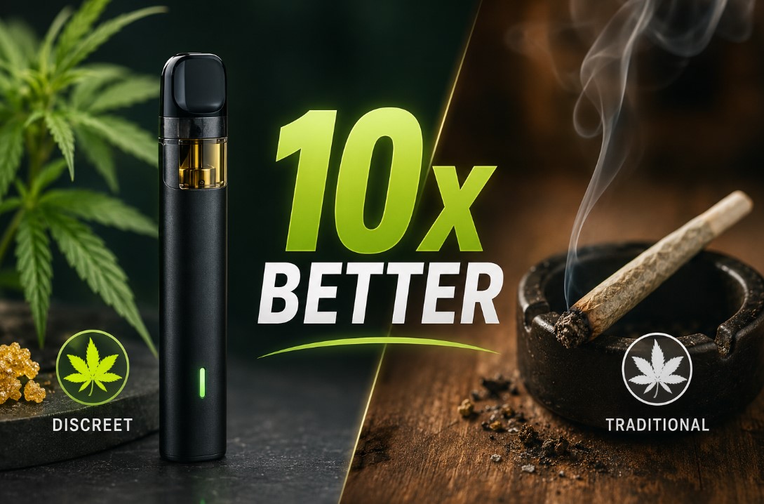 Why This Discreet Cannabis Vape Feels 10x Better Than Traditional Smoking